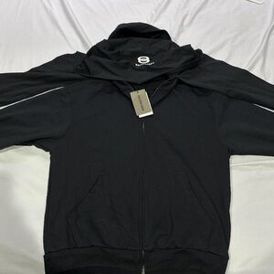 Balenciaga Black Zip-Up Sweater